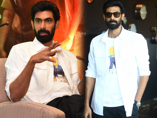 Rana Daggubati At Bheemla Nayak Promotions